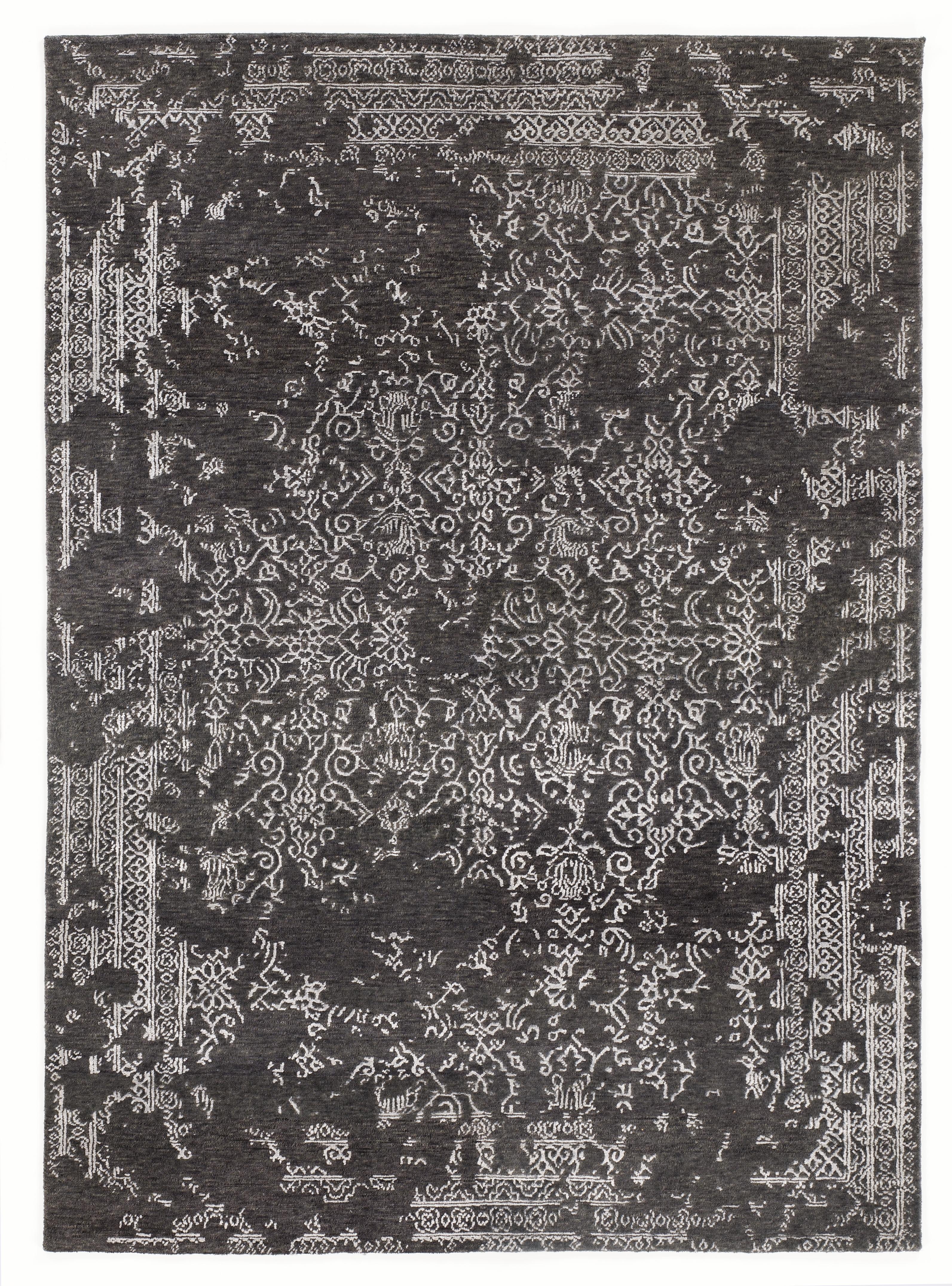 Orientalischer Webteppich Grau Soho Aurora 170x240 cm