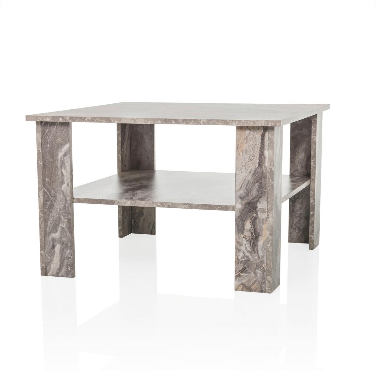 Couchtisch Bismo Grau B: 70 cm - Grau, MODERN, Holzwerkstoff (70/70/45cm) - MID.YOU