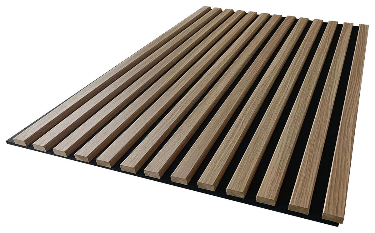 Akustikpaneel Josef - Eichefarben, MODERN, Holzwerkstoff/Kunststoff (90/60/2cm)
