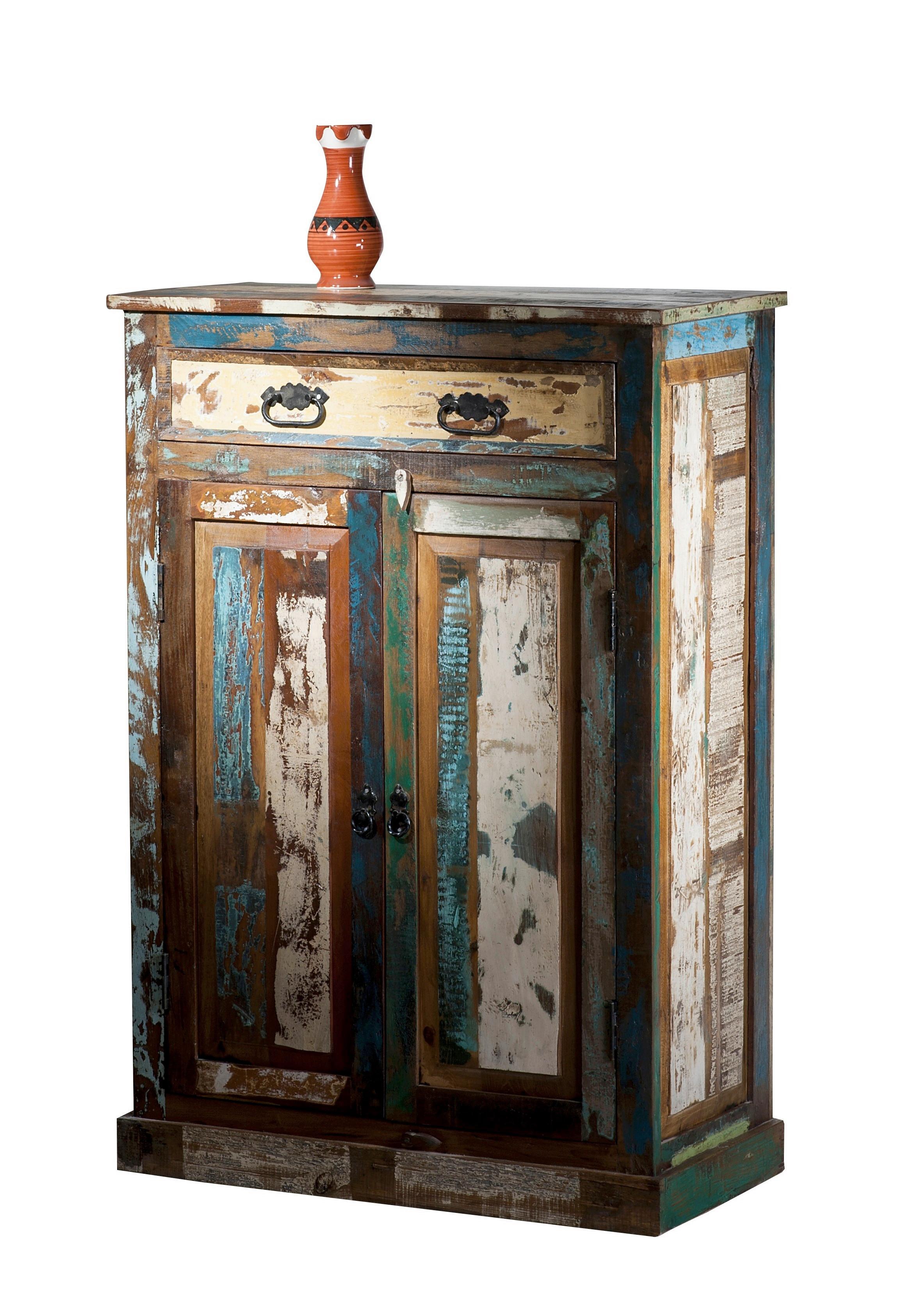 HIGHBOARD Multicolor B: 82cm - Multicolor, Design, Holz (82/120/40cm) - MID.YOU
