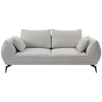 2-Sitzer-Sofa Cavo, Creme B: 208 cm - Creme/Schwarz, MODERN, Textil (208/86/118cm) - MID.YOU