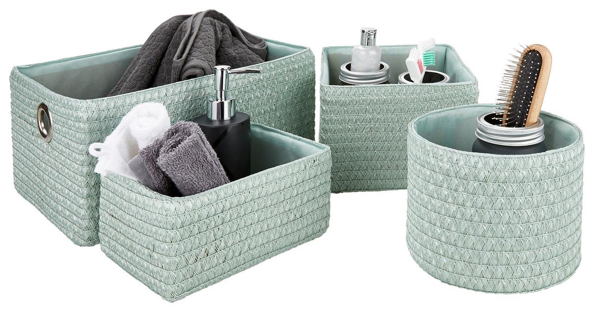 Polckosár Ingetraud - mentazöld, Romantik / Landhaus, műanyag/textil - James Wood