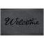 Fußmatte Welcome 40x60 cm - Schwarz/Grau, KONVENTIONELL, Textil (40/60cm) - Homezone Fußmatte Welcome 40x60 cm - Schwarz/Grau, KONVENTIONELL, Textil (40/60cm) - Homezone