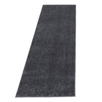 Teppich Läufer Grau Ata 80x250 Cm - KONVENTIONELL (80/250cm) - Novel