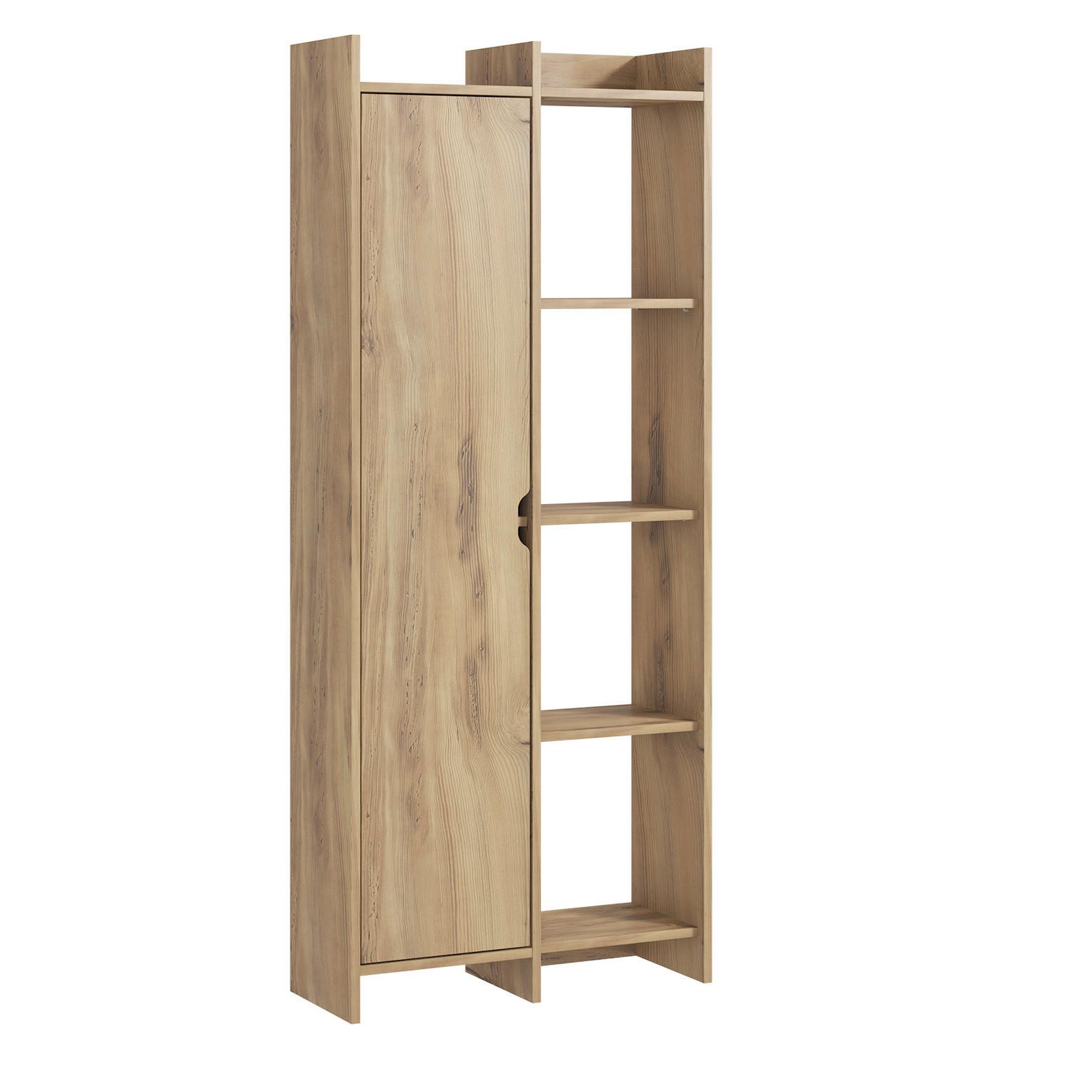 Regal Offer Grau B: 70 cm - Grau, Design, Holzwerkstoff (70/180/30cm) - Livetastic