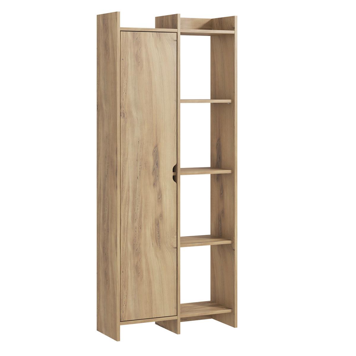Regal Offer Grau B: 70 cm - Grau, Design, Holzwerkstoff (70/180/30cm) - Livetastic
