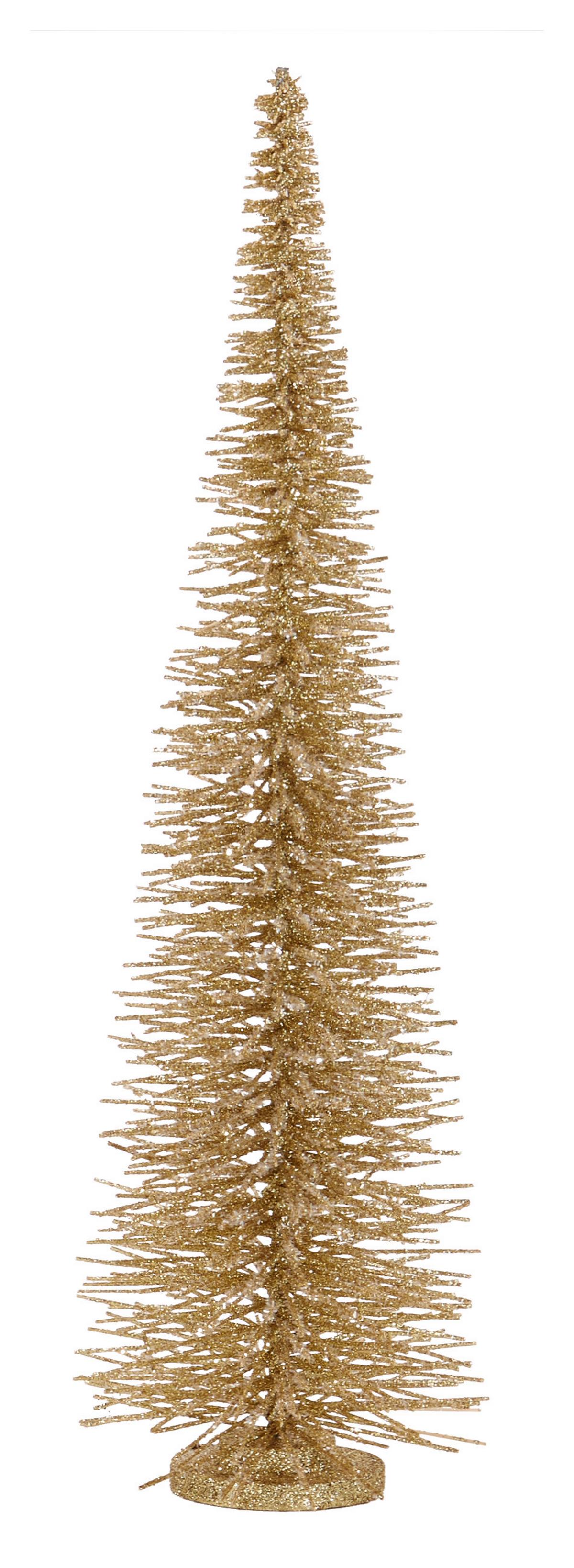 Dekor Fa Davon - aranyszínű/ezüstszínű, Basics, műanyag/természetes anyagok (21/80cm) - Ondega