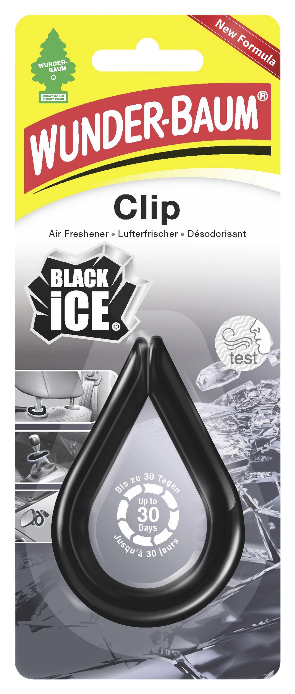 Wunderbaum Clip Black Ice Duft 1 Stk