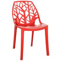 Stuhl Artifo Tri - Rot, Basics, Kunststoff (47/80/56cm) - MID.YOU