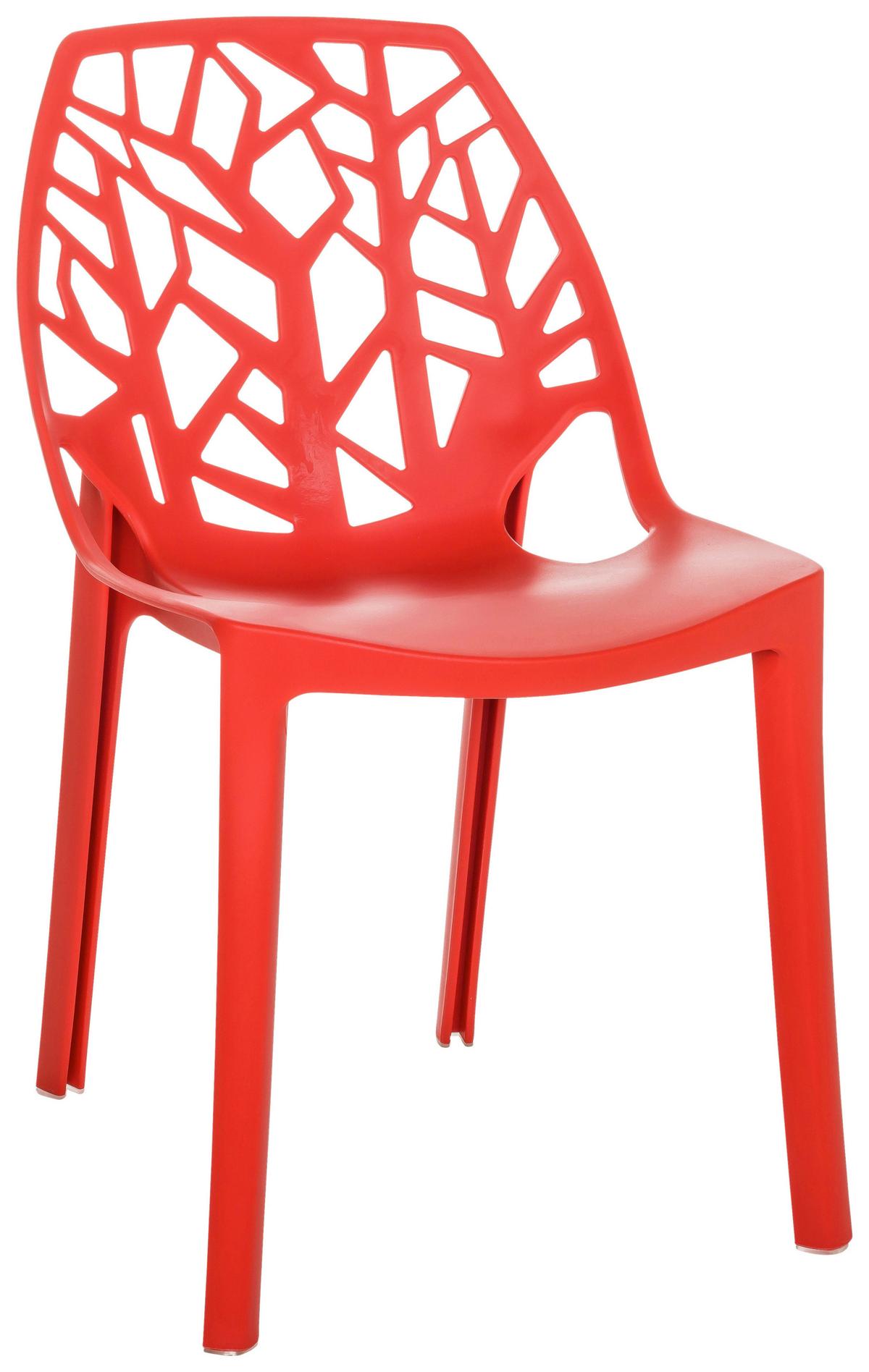 Stuhl Artifo Tri - Rot, Basics, Kunststoff (47/80/56cm) - MID.YOU