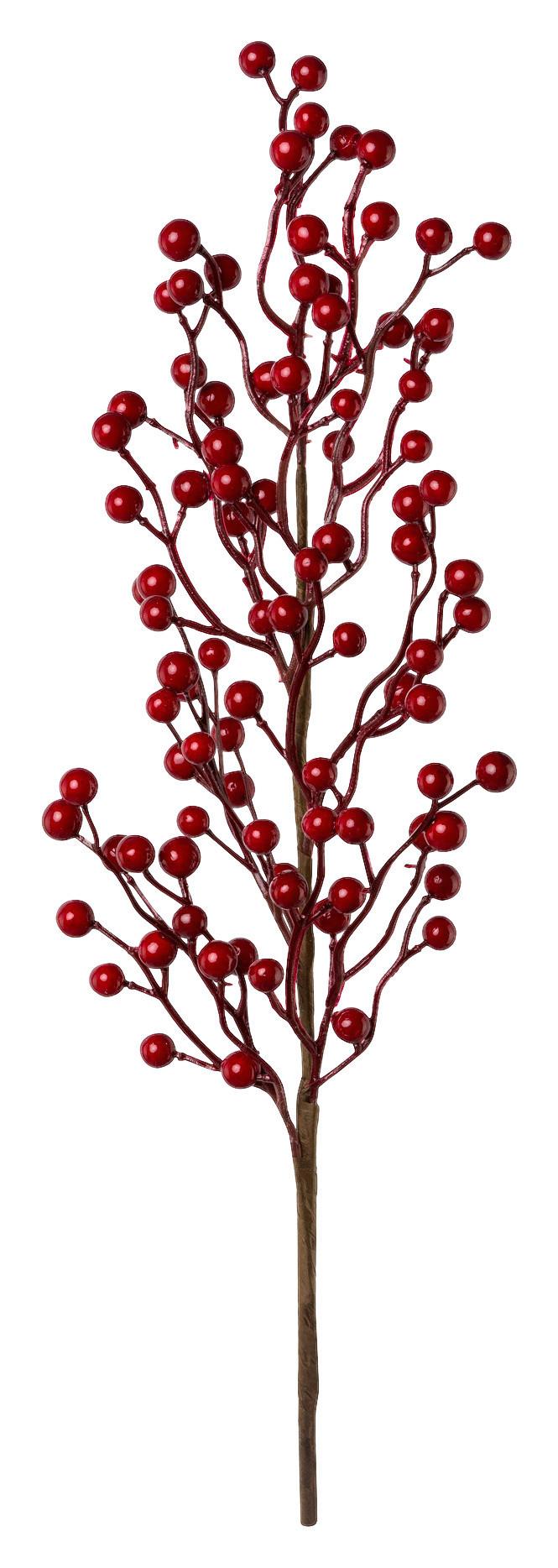 Umělá rostlina Výška: 71 cm - hnědá/červená, Basics, plast (71cm) - Mömax