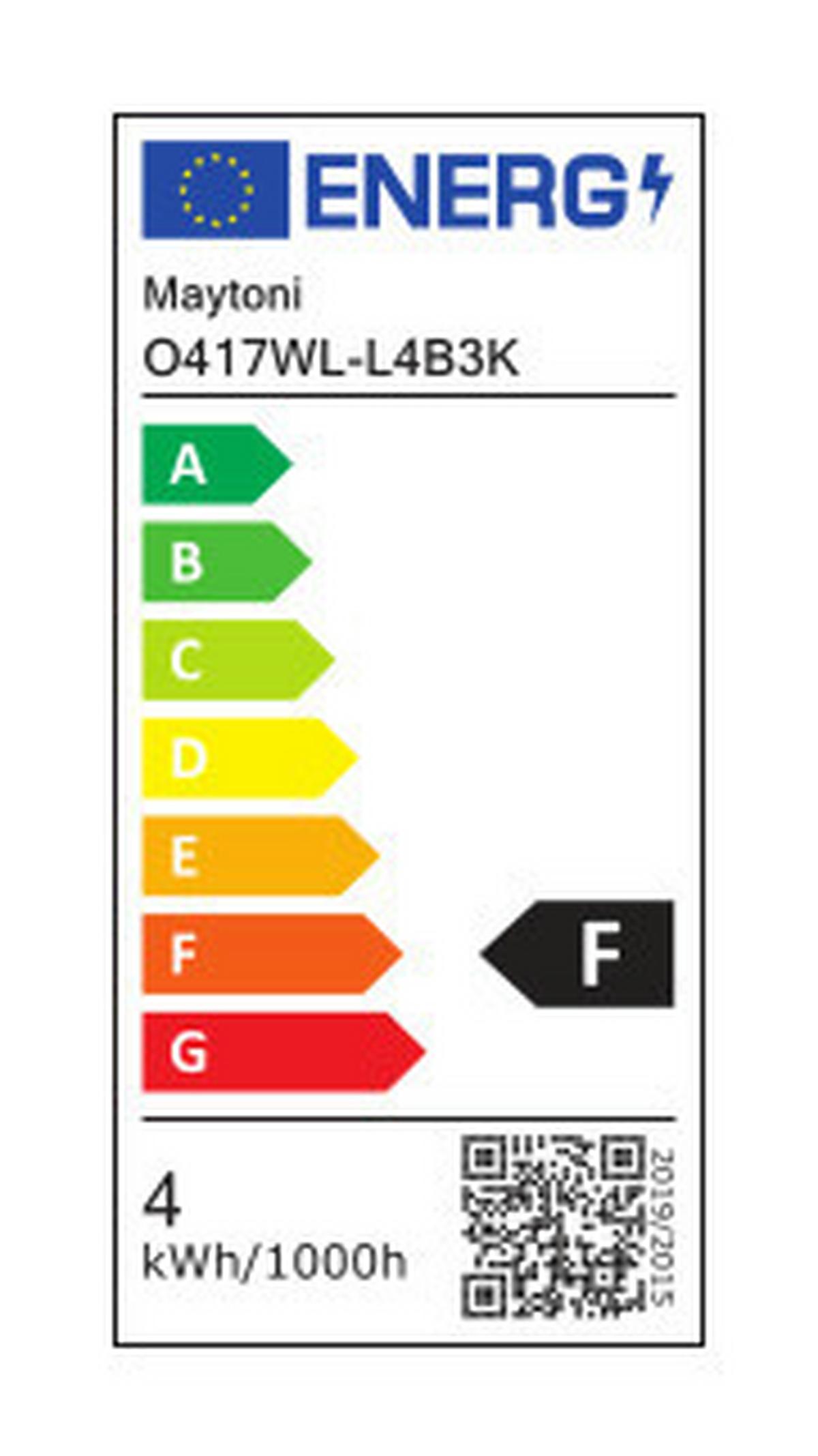 Außenleuchte Strato - Schwarz, MODERN, Metall (12/3,7/8cm) - MAYTONI