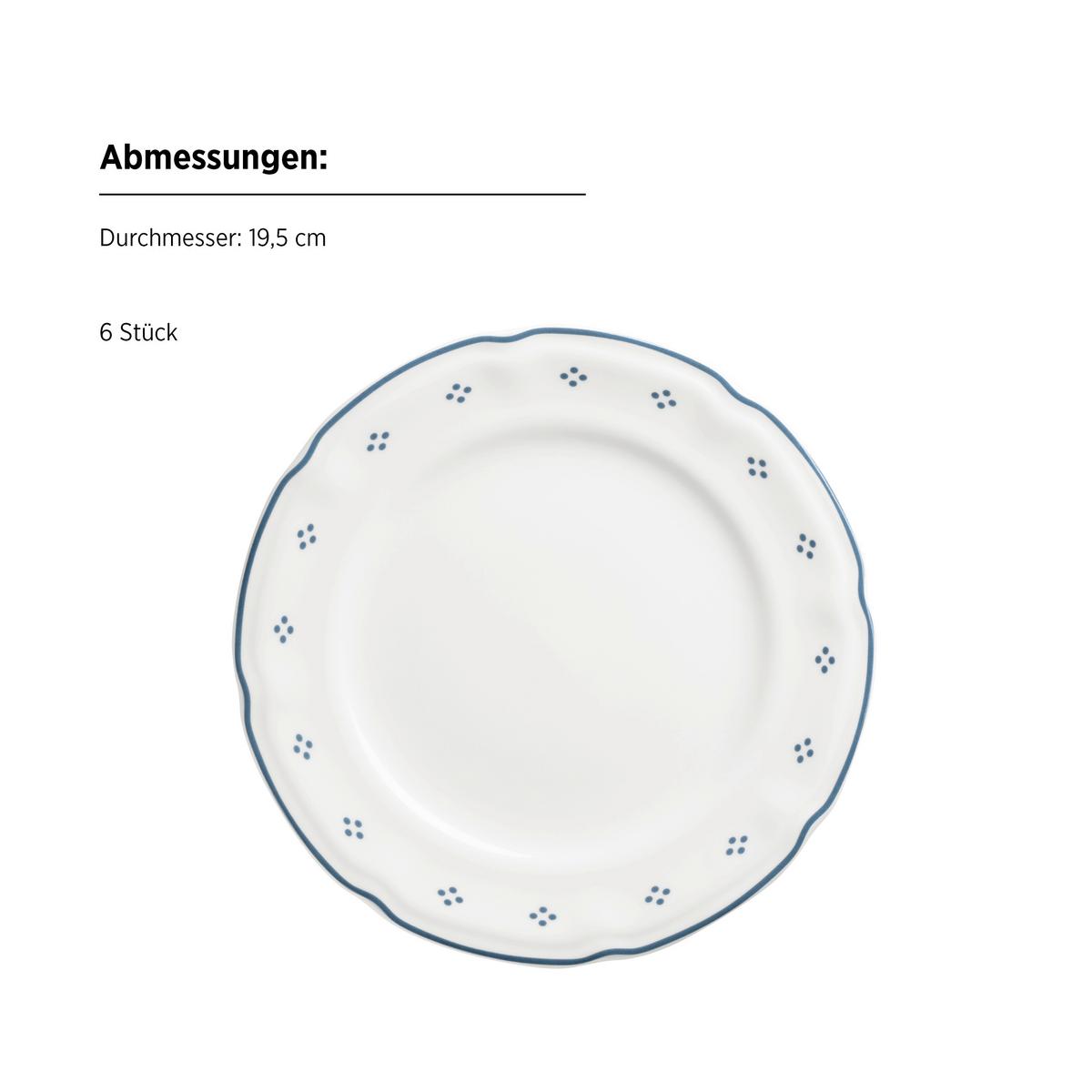 Kaffeeservice Keramik, Weiß, 18-teilig - Weiß, Basics, Keramik - Mäser