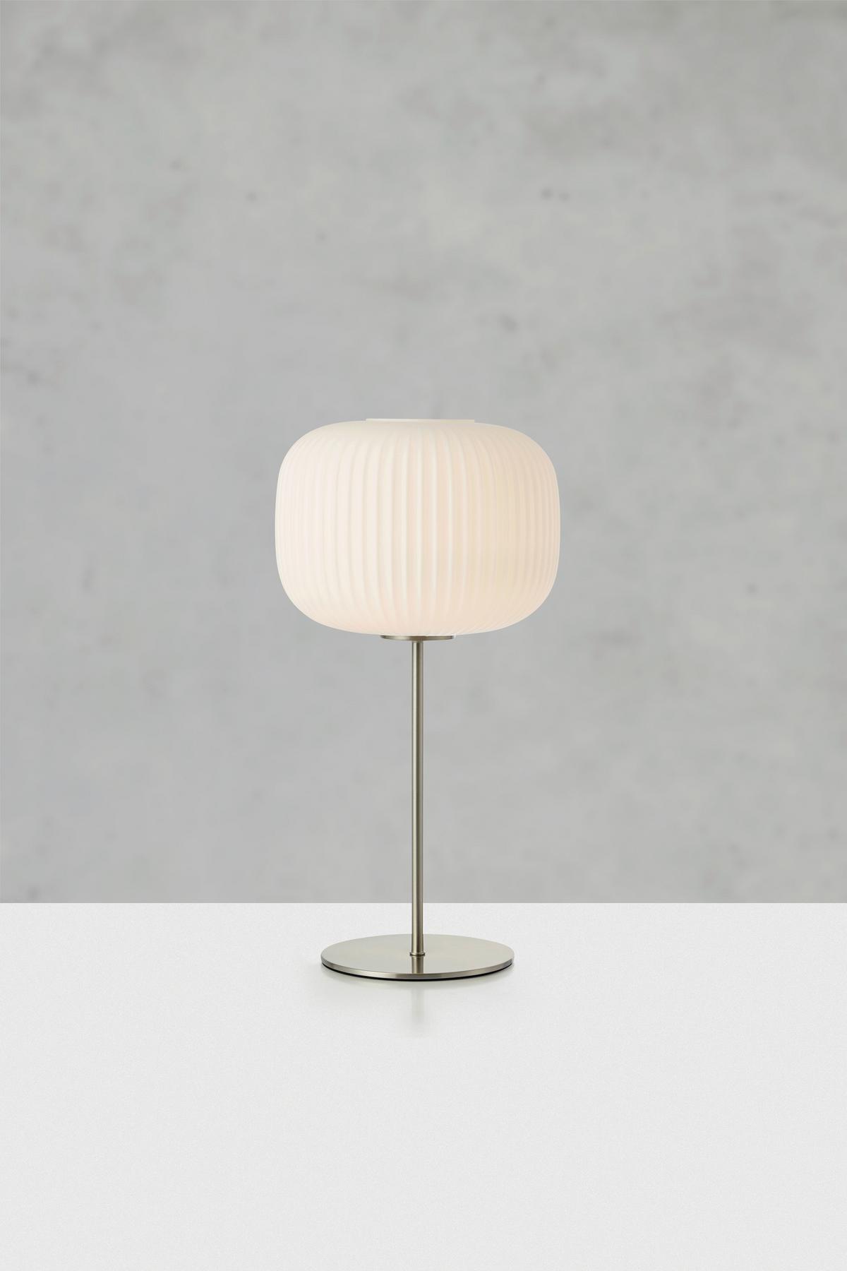 Tischleuchte Memory-Funktion - Weiß, Design, Metall (25/50cm) - Markslöjd