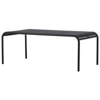 Gartentisch Borneo - Anthrazit, Basics, Metall (200/100/75cm) - Gardenson