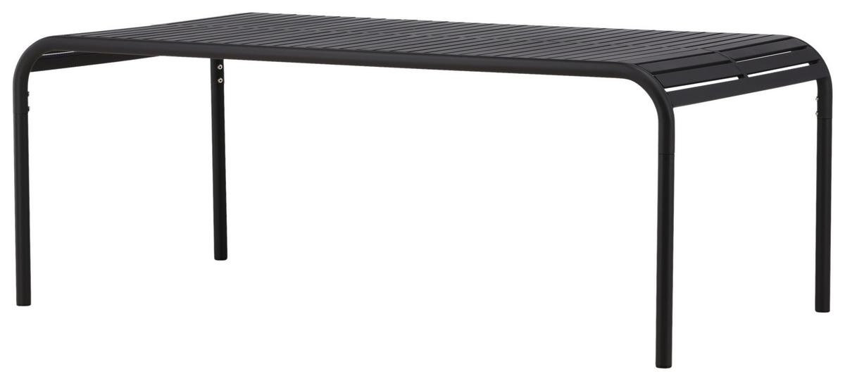 Gartentisch Borneo - Anthrazit, Basics, Metall (200/100/75cm) - Gardenson