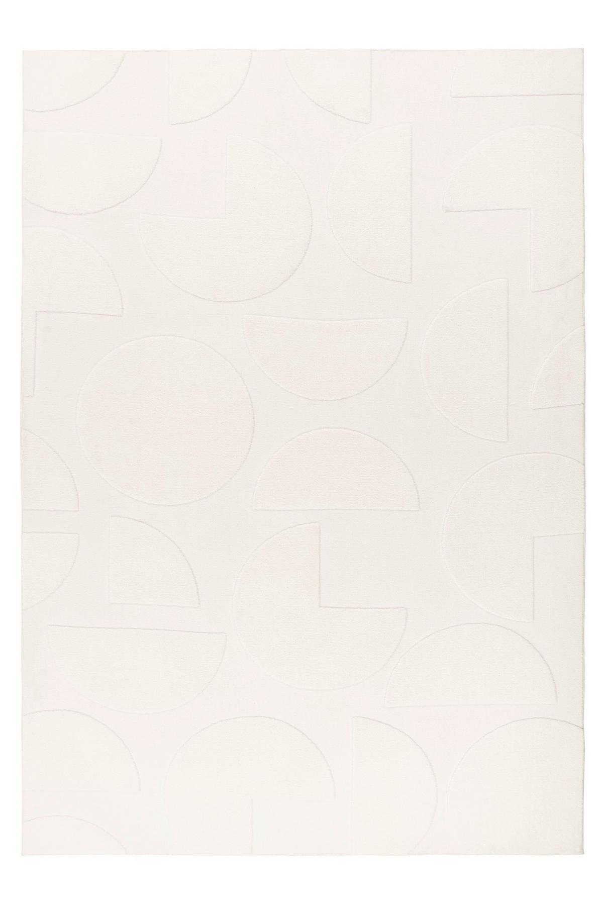 Flachwebteppich BxL: ca. 200x290 cm - Elfenbein, Basics, Textil (200/290cm) - Kayoom