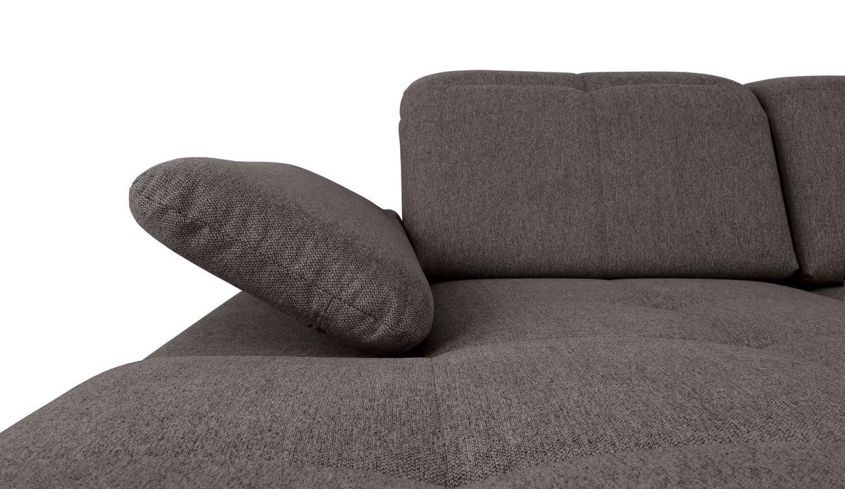 Wohnlandschaft Ramzes Grau U: 173x328x215 cm - Grau, Design, Textil (173/328/215cm) - MID.YOU