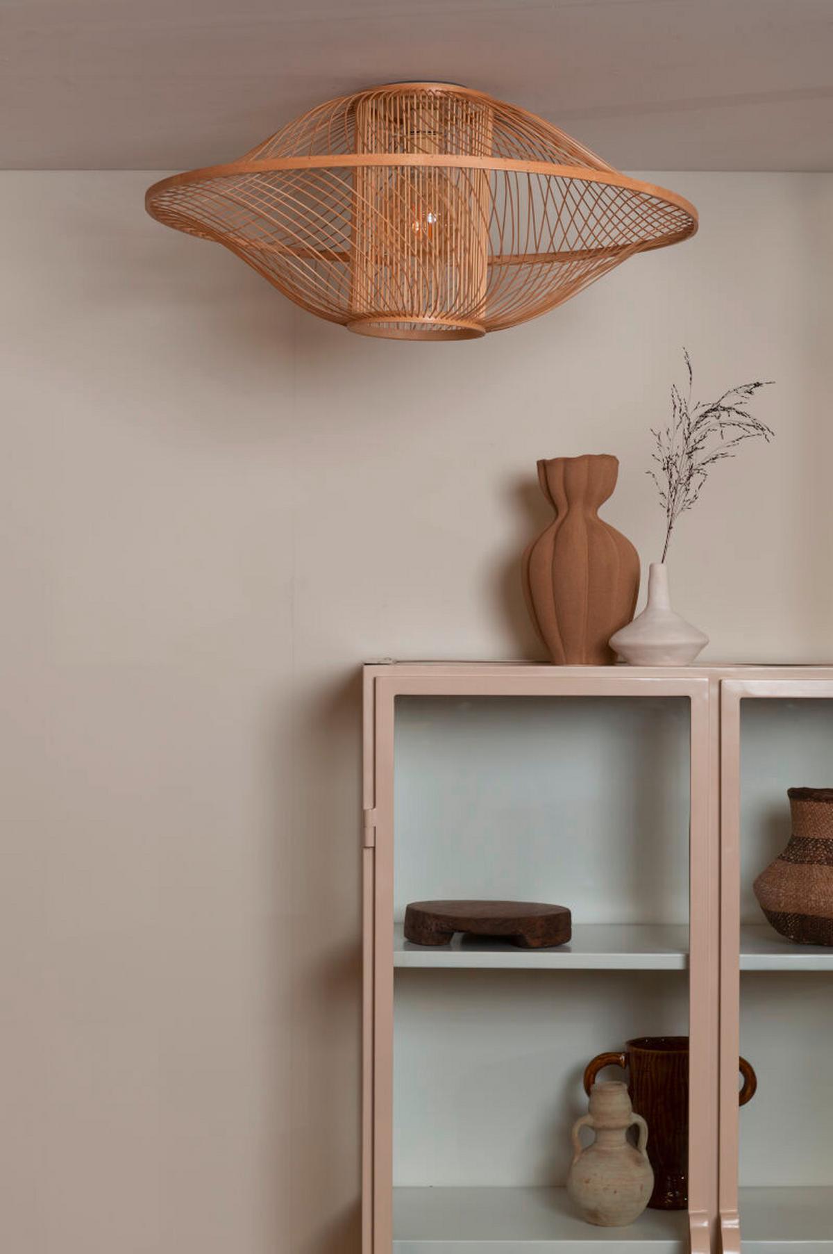 Deckenleuchte Maui - Naturfarben, Basics, Holz (70/30cm) - Good & Mojo