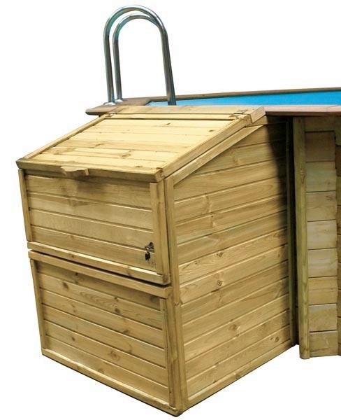 Pool-technikraum Gre 787247 - KONVENTIONELL, Holz (100/88/118cm) - Gre