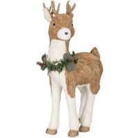 Dekorentier Felix - Beige/Braun, KONVENTIONELL, Kunststoff (35/32/65cm) - Luca Bessoni