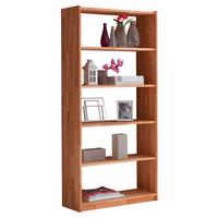 Regal Echtholz Massiv Simon 80 cm Buche Natur - Buchefarben, Basics, Holz (80/179/31cm) - MID.YOU