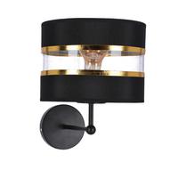 Wandleuchte 21-06134 - Schwarz, Design, Metall (26/28/20cm)