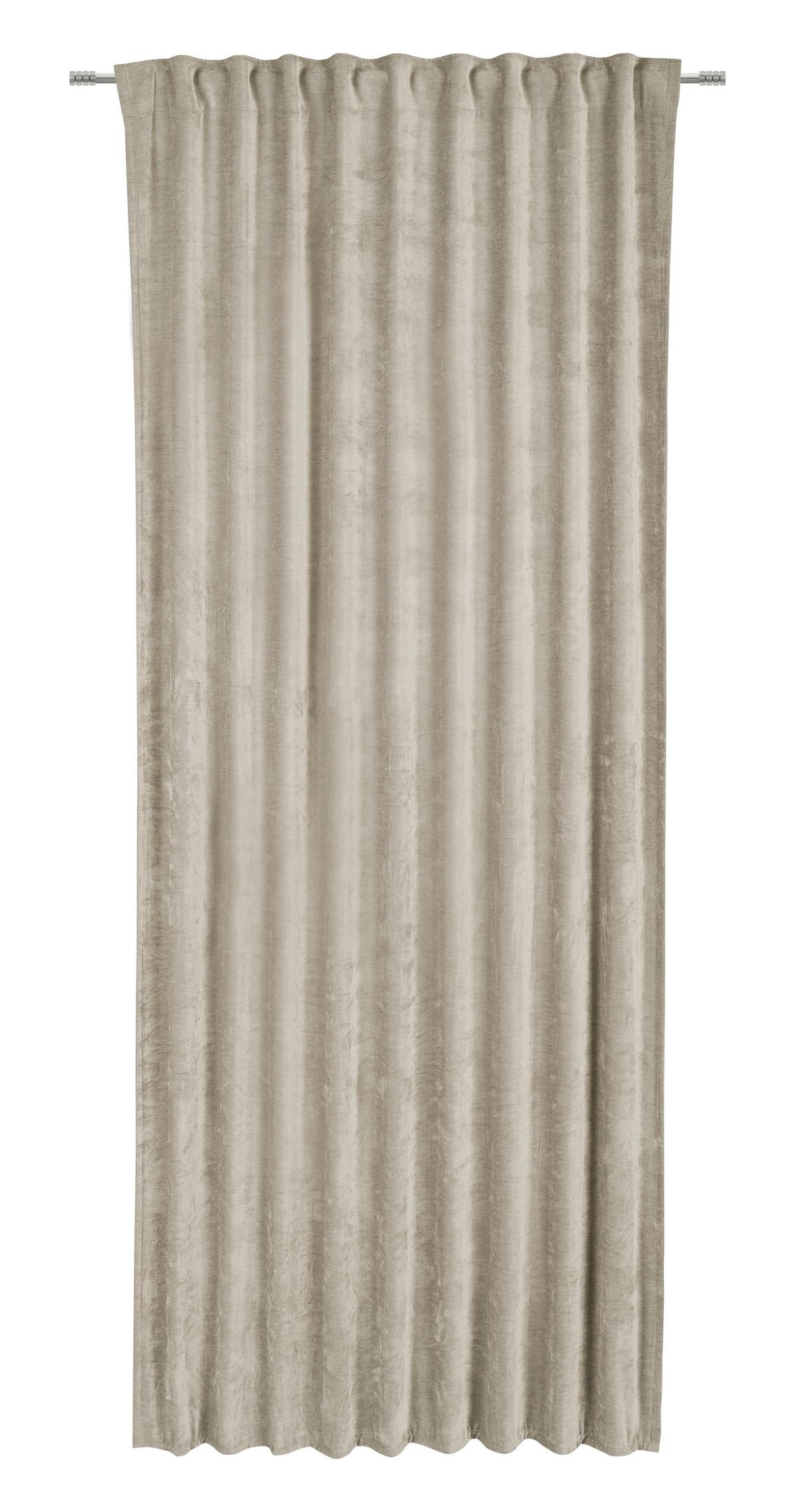 HOTOVÝ ZÁVĚS CASPER - pískové barvy, Konvenční, textil (140/245cm) - Mömax