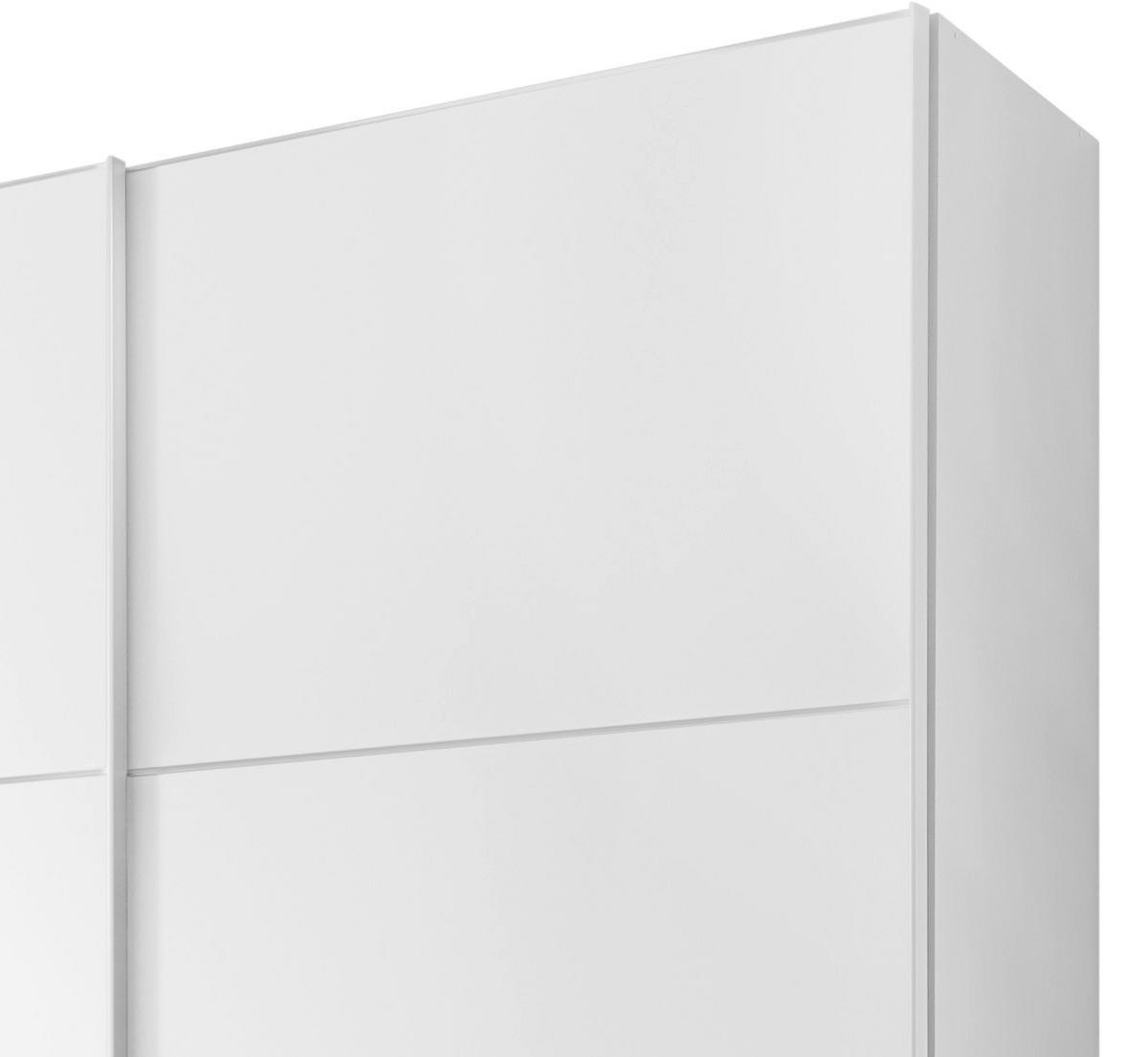 Schwebetürenschrank 188 Cm Includo, Weiß - Weiß, MODERN, Holzwerkstoff (188/222/68cm) - MID.YOU