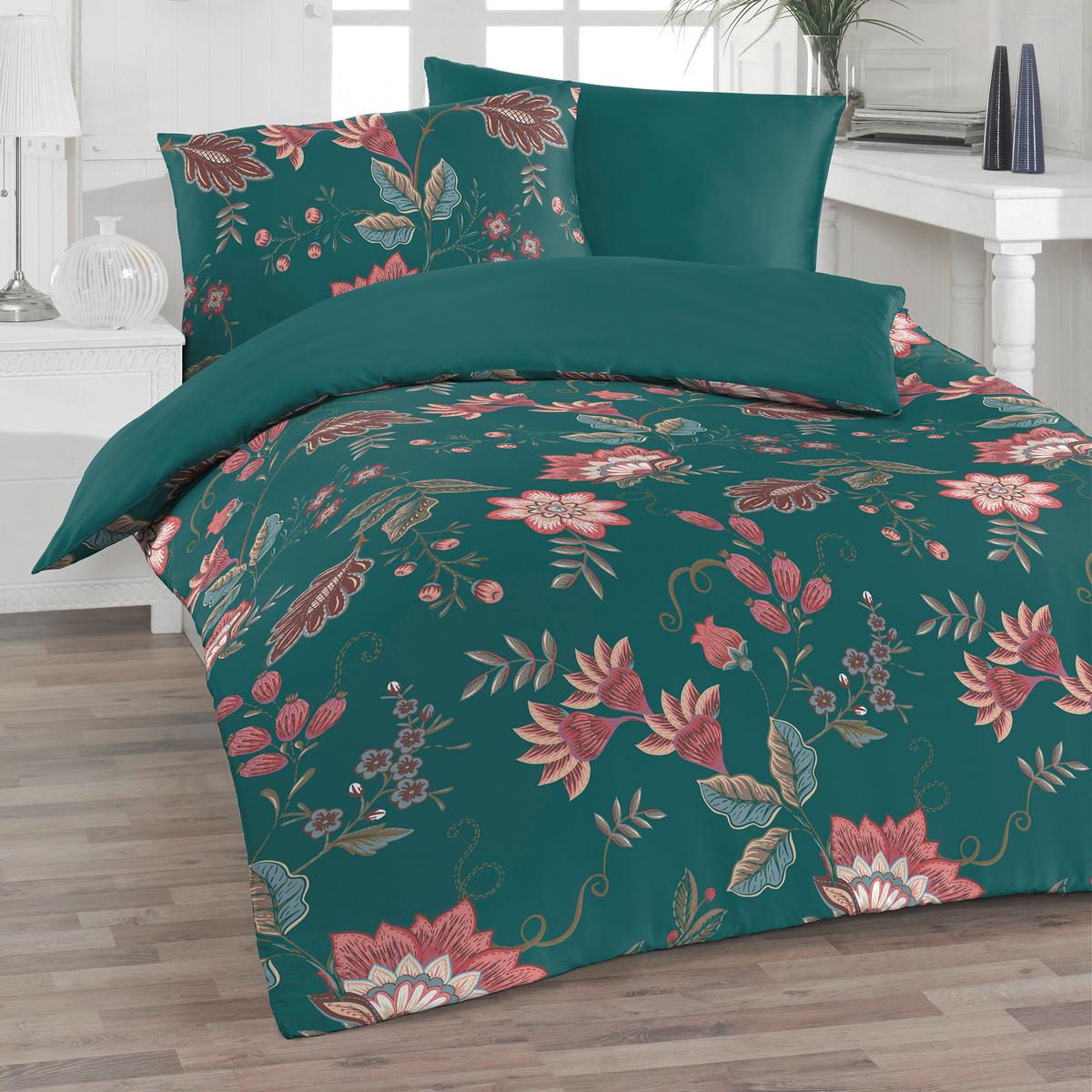 POVLEČENÍ S41DF.005.TAMILLI JASPIS - zelená, Trend, textil (140/200cm) - Florella