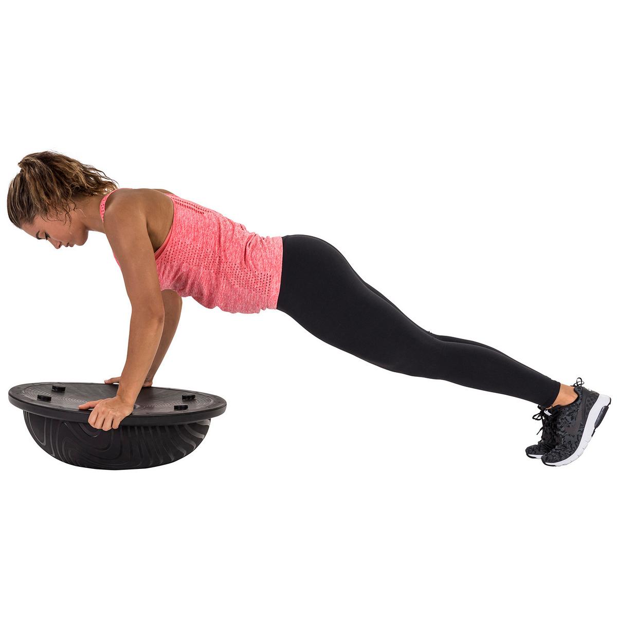 Balancekissen Tunturi Pro Balance Trainer - Schwarz, KONVENTIONELL, Kunststoff (60/50/2,2cm)