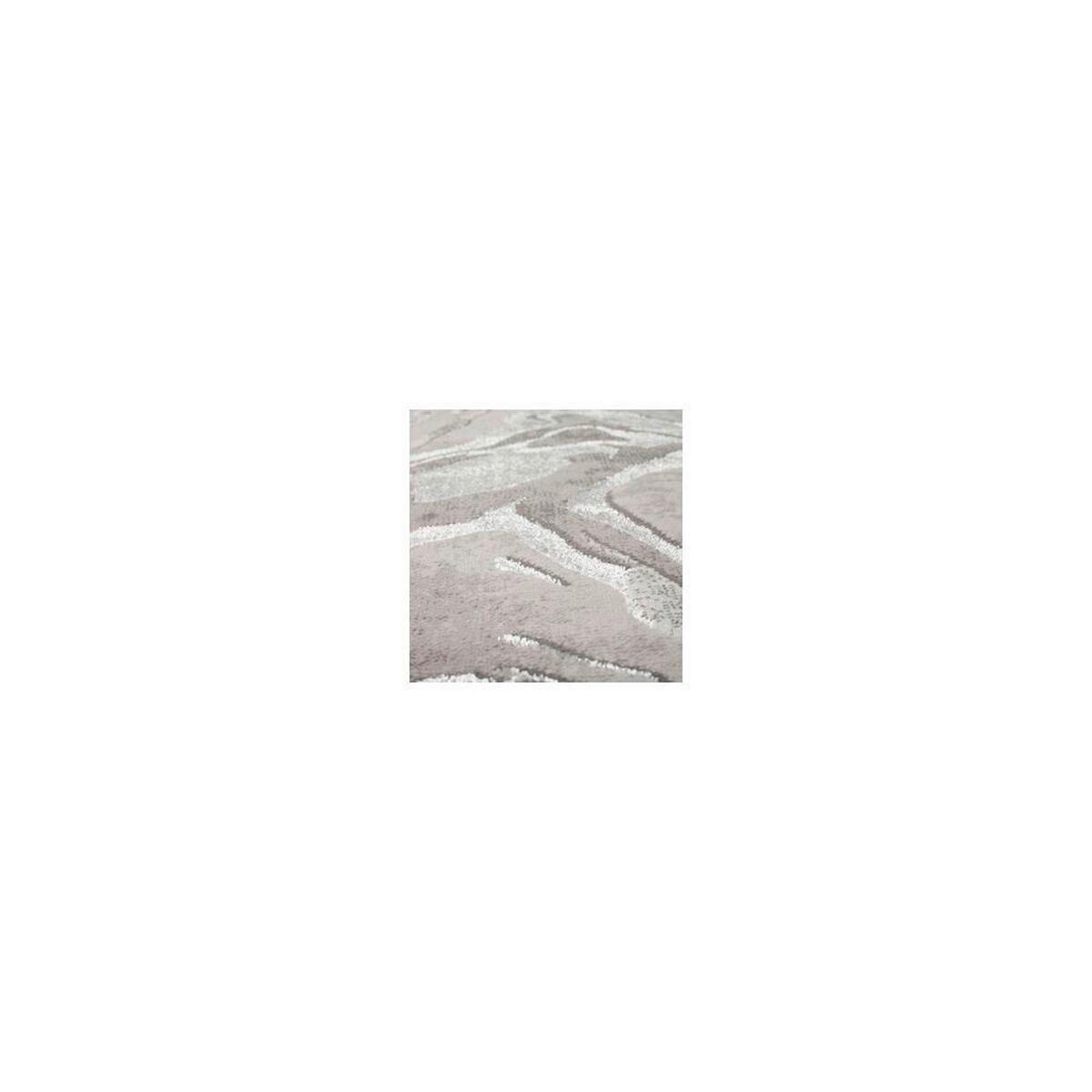 Teppich Silberfarben B: 230 cm - Silberfarben, Basics, Textil (230/60cm)