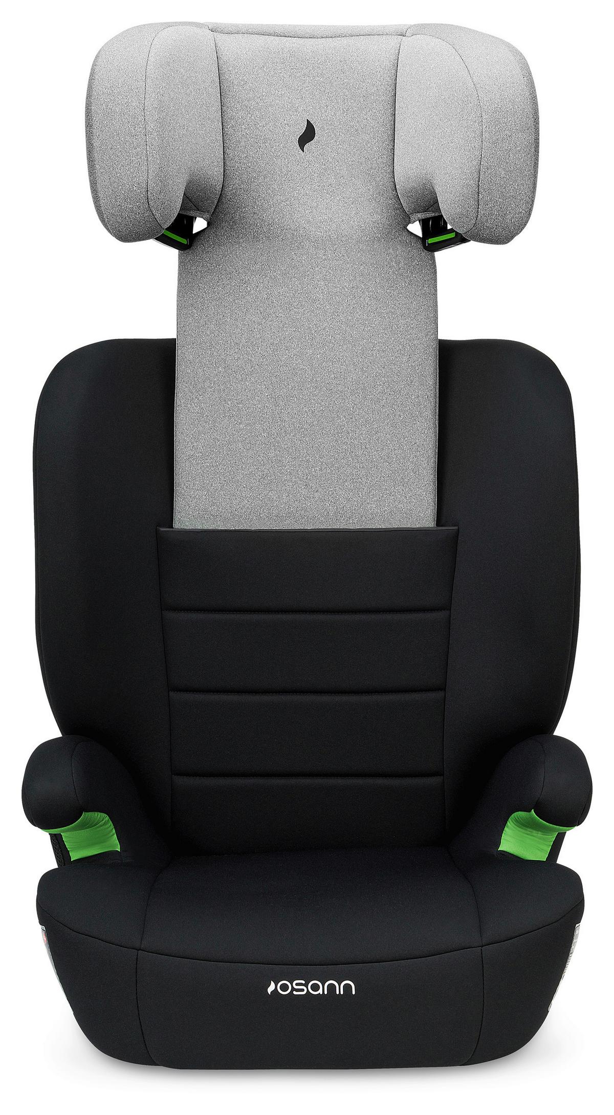 Kinderautositz Musca Isofix - Hellgrau/Schwarz, Basics, Kunststoff/Textil (44/55/43cm) - Osann