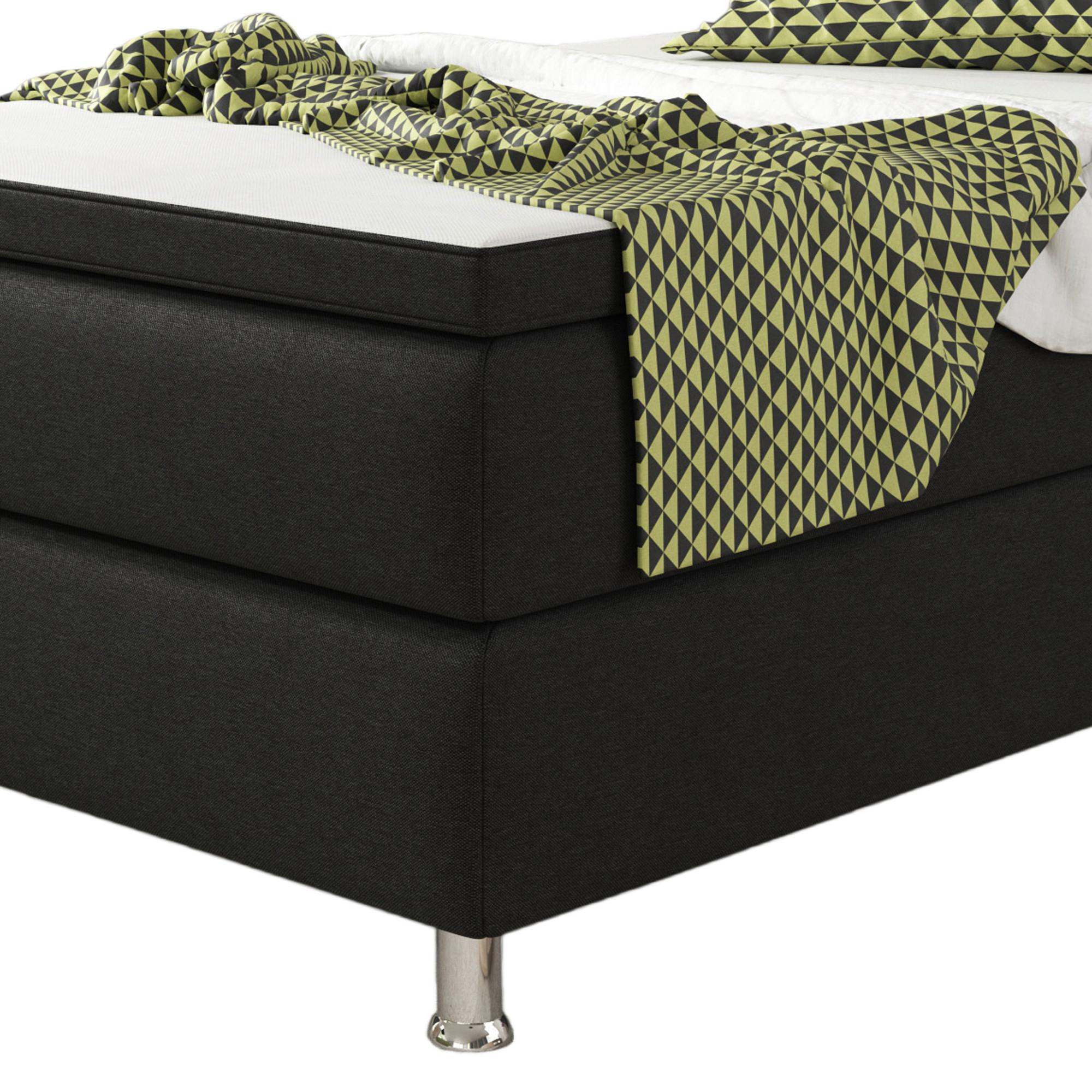 Boxspringbett mit Kopfteil