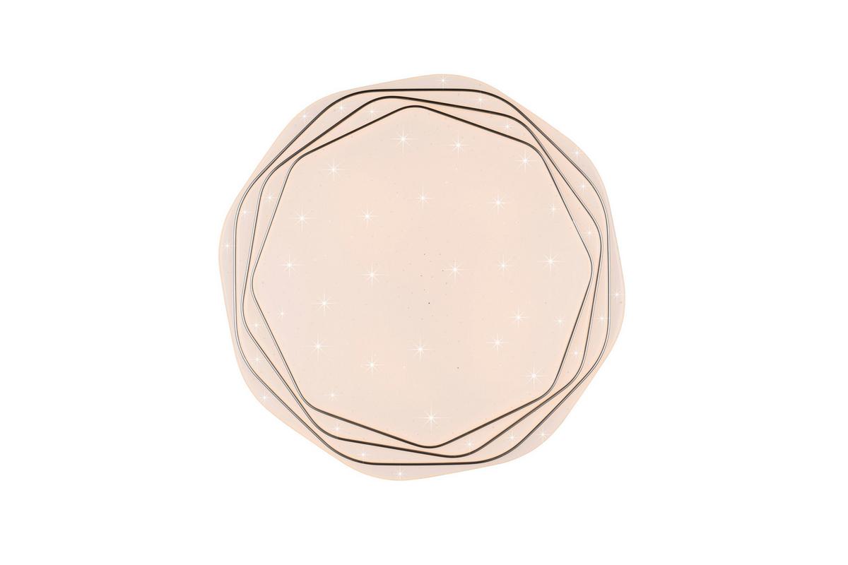 Led-deckenleuchte R67741100 Dizzy - Chromfarben/Weiß, KONVENTIONELL, Kunststoff (38/7cm)