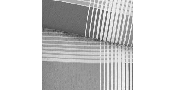 Bettwäsche 140x200 cm Enja Baumwolle Silber - Silberfarben, MODERN, Textil (140/200cm) - Luca Bessoni