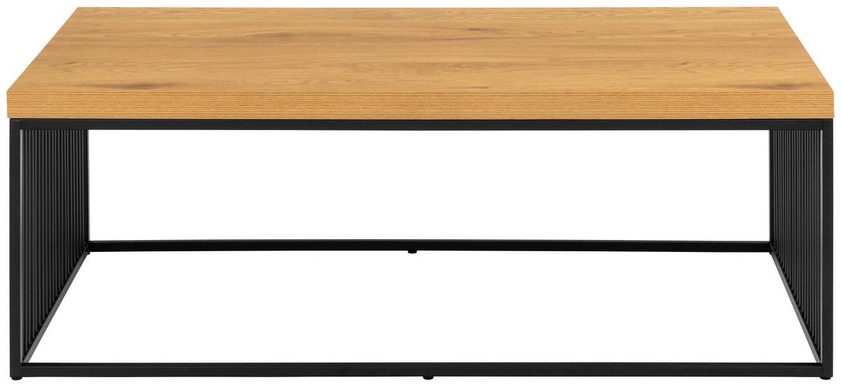 Konferenční stolek STRINGTON - černá/barvy dubu, Design, kov/kompozitní dřevo (120/60/40cm) - Livetastic