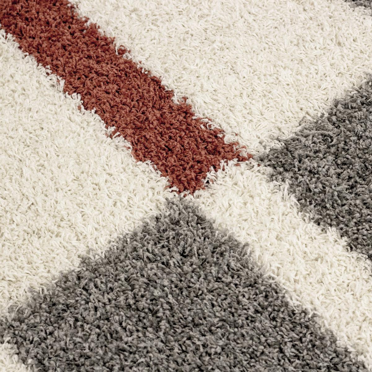 Hochflor Teppich Terra Cotta Gala 280x370 Cm - Terracotta, Design, Textil (280/370cm)
