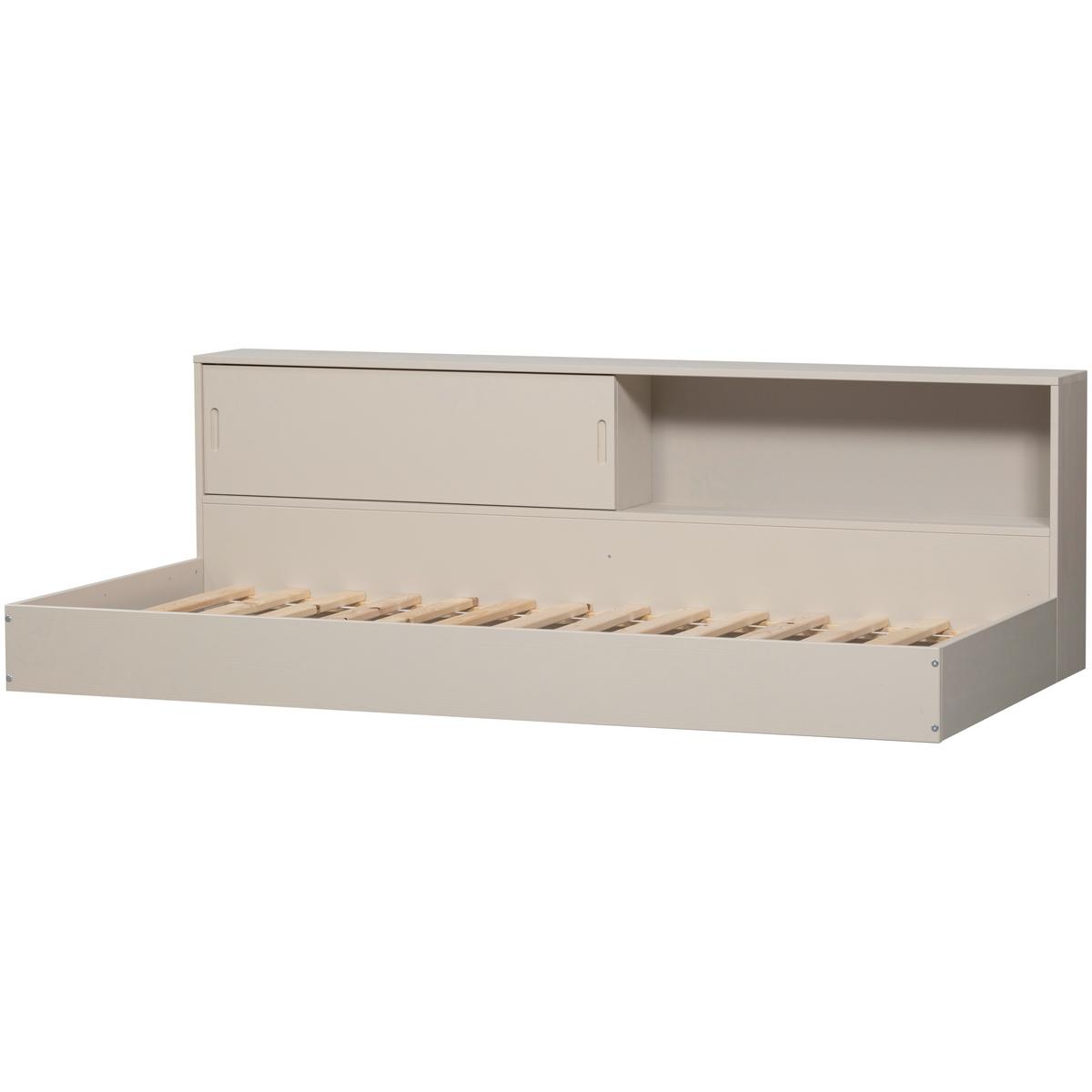 BODENBETT. Carter Grau 90x200cm - Grau, Basics, Holz (90/200cm) - MID.YOU