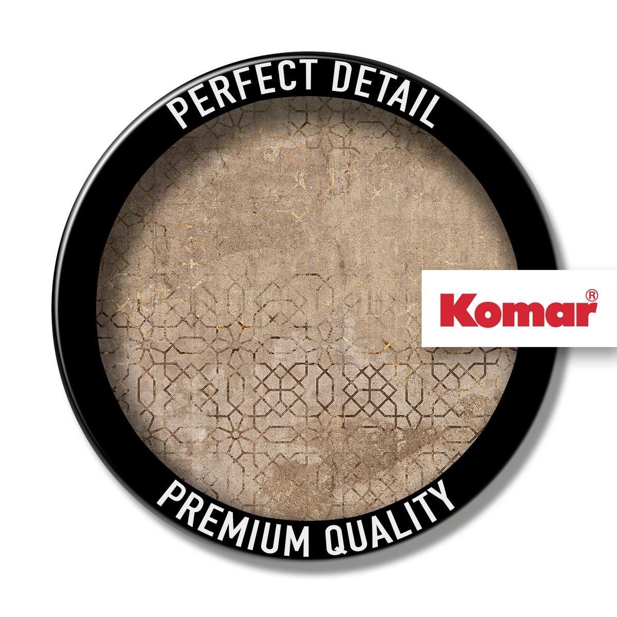 Vliestapete Calm Creativity - Braun, Basics (200/250cm) - Komar