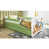 Kinder-/Juniorbett Babydreams inkl. Matratze 80x160 - Birkefarben/Weiß, MODERN, Holz/Holzwerkstoff (80/160cm) - MID.YOU