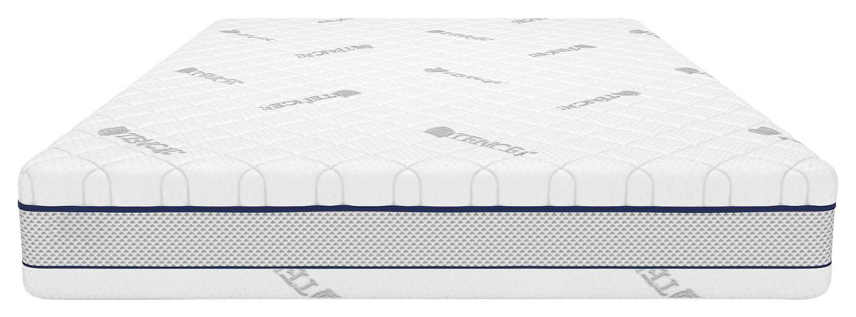 TASCHENFEDERKERNMATRATZE 180x200cm fest/Sehr fest - Weiß, Basics, Textil (180/200cm) - Livetastic