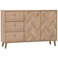 SIDEBOARD Visby Eichefarben B: 109cm - Eichefarben, Design, Holzwerkstoff (109/73,9/33,05cm) - MID.YOU