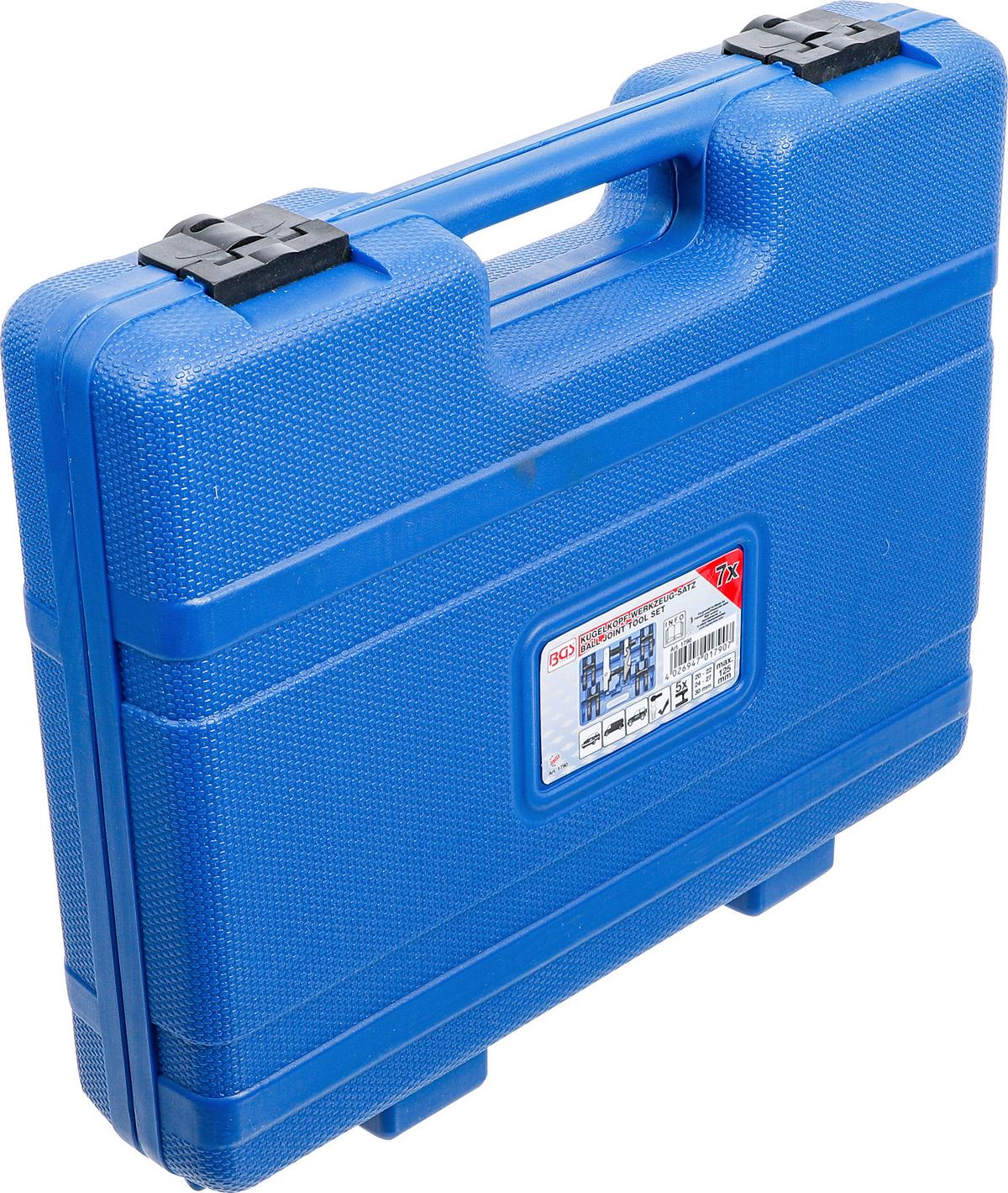 Kugelkopf-satz 1790 - Blau/Silberfarben, Basics (36,4/29,8/7,8cm)