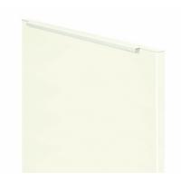 Griffleiste Weiß Griffe - Weiß, MODERN, Metall - Vertico