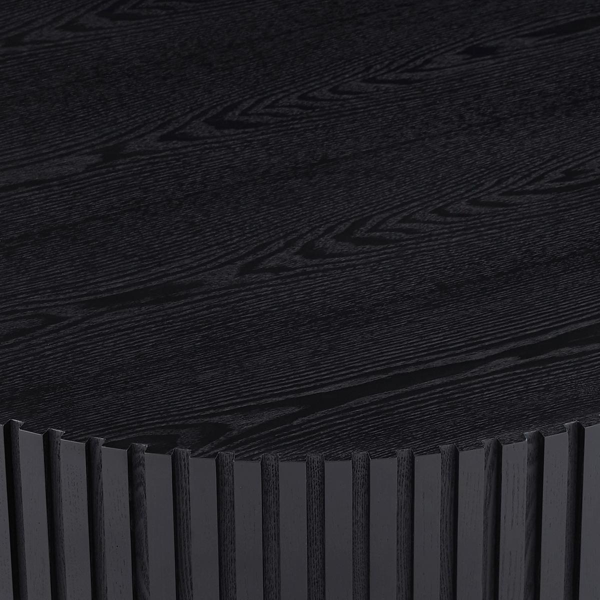 Couchtisch Schwarz D: 80 Cm - Schwarz, MODERN, Holzwerkstoff (80/80/34cm) - Livetastic