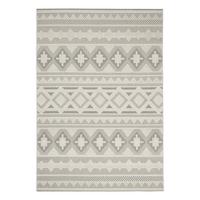Flachwebeteppich Creme Shaun 80x150 Cm - Creme, Basics, Kunststoff (80/150cm) - James Wood
