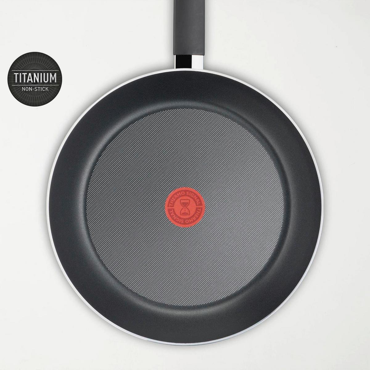 PFANNENSET SIMPLE COOK - Schwarz, Basics, Metall