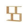 Beistelltisch Homemania Kaffeetisch - Eichefarben, Design, Holzwerkstoff (60/20/60cm) - Livetastic