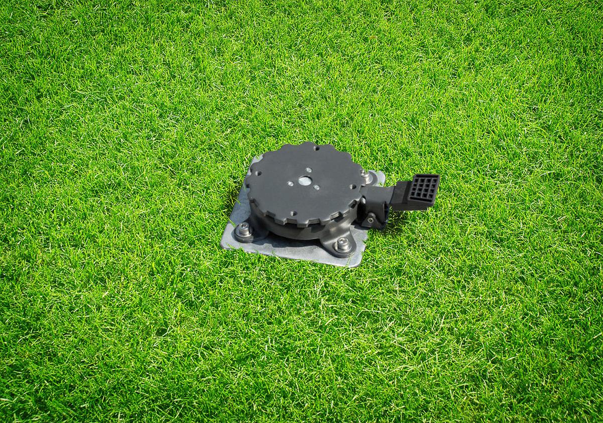 Universal Bodenhülse Für Sonnenschrim L:58cm Bodendübel - Silberfarben, Basics, Metall (16/58cm) - Schneider